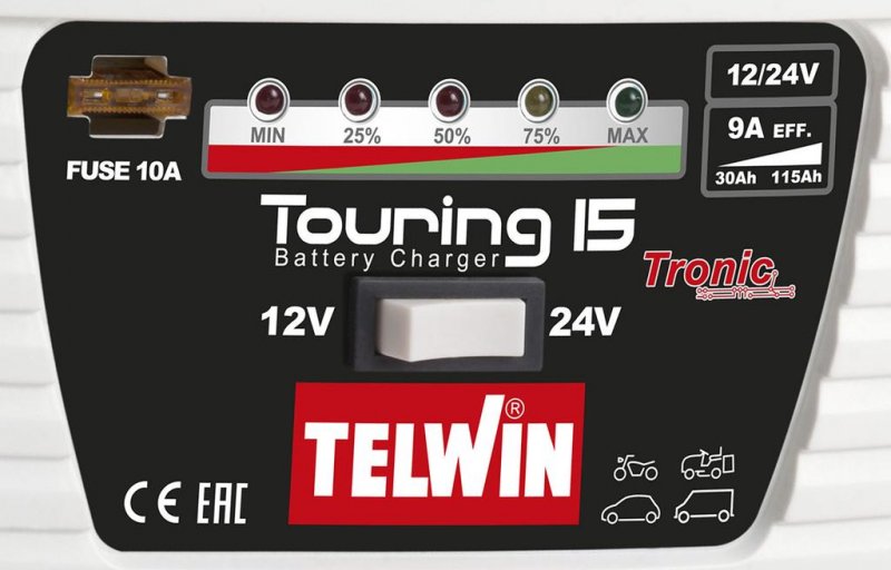 Redresor auto 12-24V Telwin TOURING 15