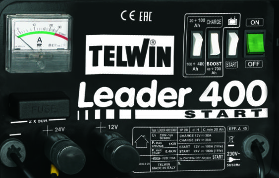 Redresor / Robot pornire auto 230V 12V-24V TELWIN, LEADER 400 START