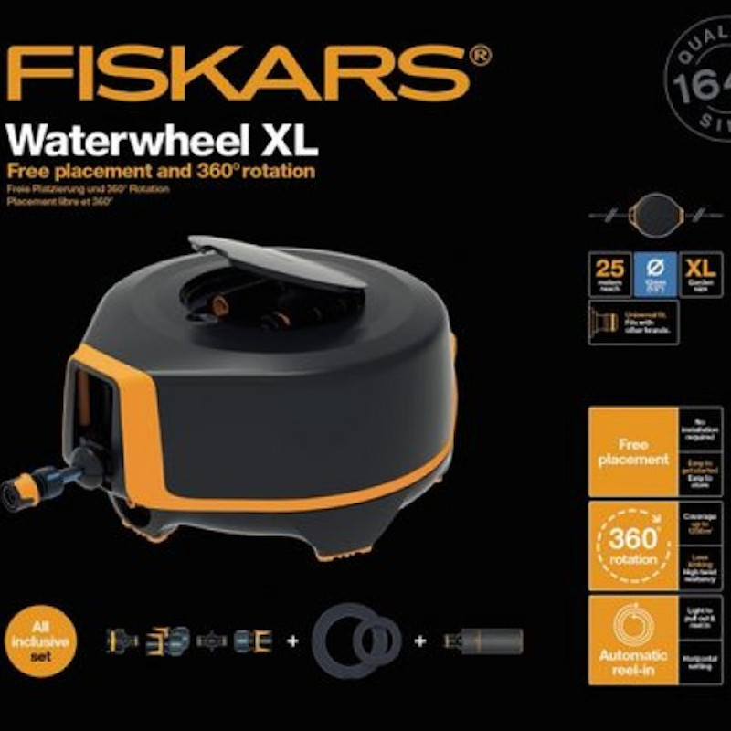 Set tambur automatic (XL) fara roti si 25 m furtun, 1/2