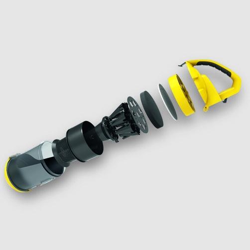 Aspirator fara sac Karcher, tip VC3 (yellow)