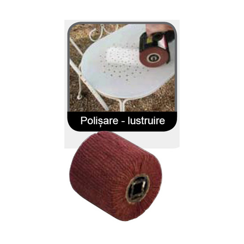 Set slefuitor cu perie FAR TOOLS, REX120D cu 3 perii incluse