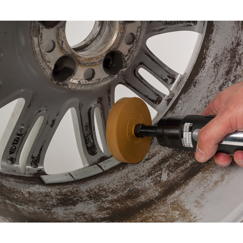 Polizor drept (biax) PNEUTEC POWER LINE, pentru indepartat banda adeziva de pe caroserii, 2500 rot/min, Pneutec UT5741A 