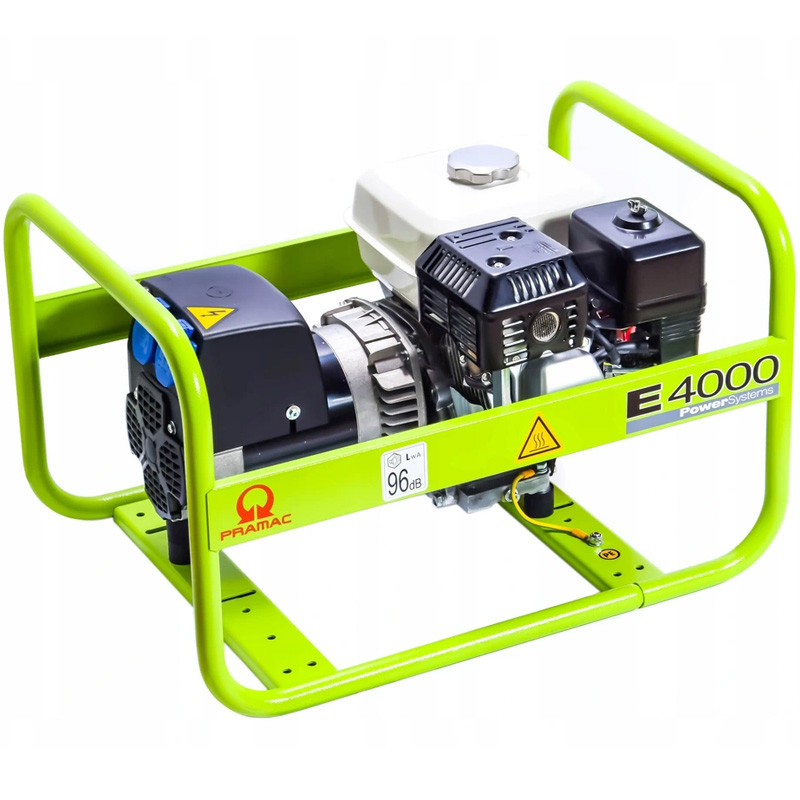 Generator de curent monofazat, 3.1 kW, motor Honda, PRAMAC tip E4000