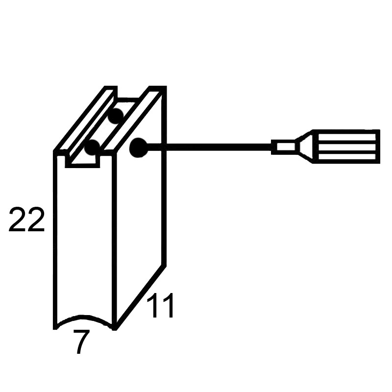 Set perii colectoare pentru COLLOMIX C-Mix