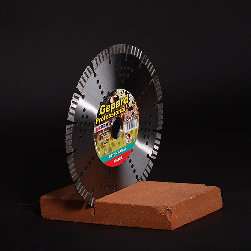 Disc diamantat GEPARD, pentru beton armat/piatra, 125x22.23 mm 