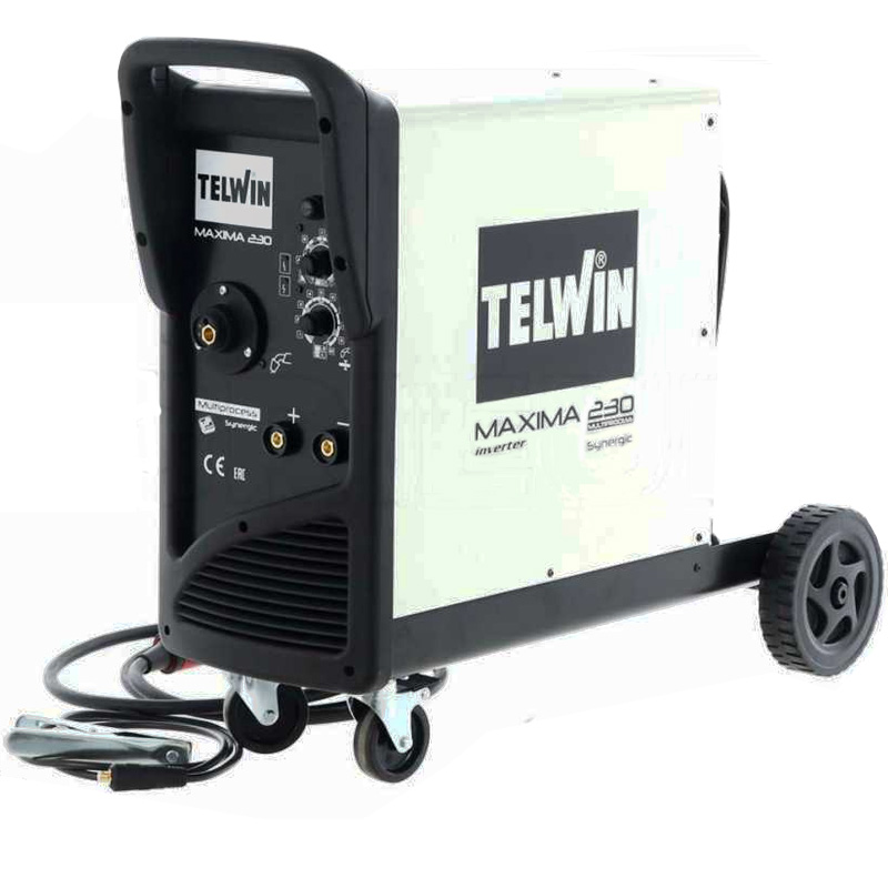 Aparat de sudura multiproces MIG/MAG Telwin MAXIMA 230 SYNERGIC