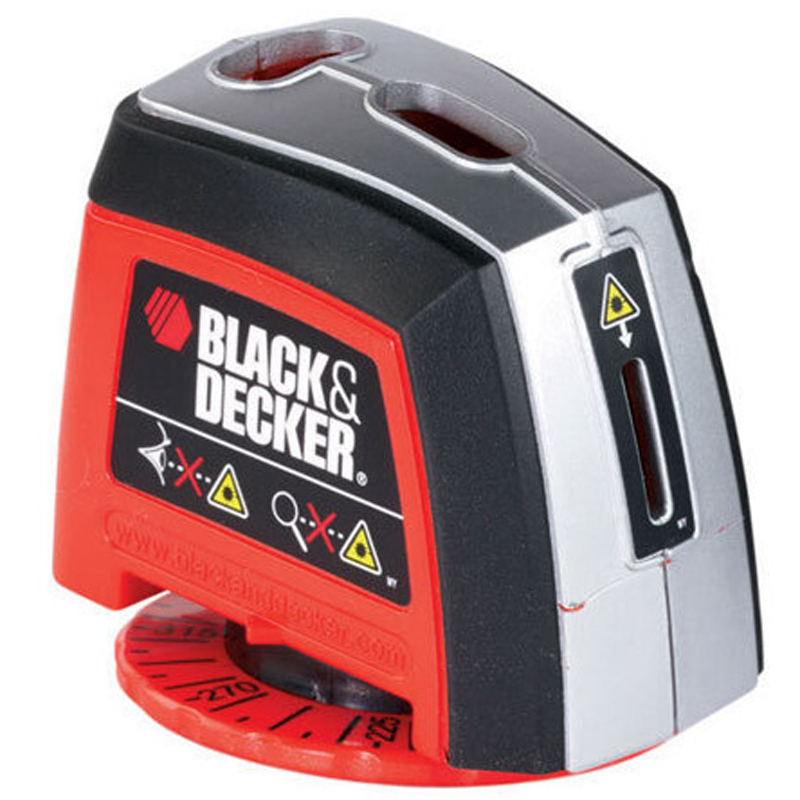 Nivela cu laser, raza orizontala + baterie si husa Black&Decker BDL120