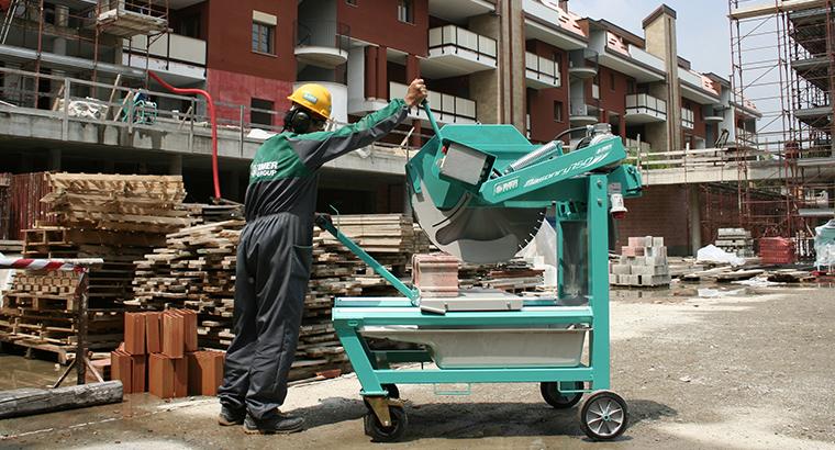 Masina de taiat tip Masonry 750 Plus, trifazata, fara disc