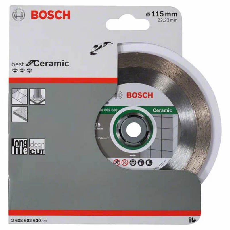Disc diamantat pentru ceramica/gresie, 115x22.23 mm