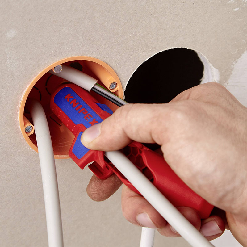 Dispozitiv universal pentru dezizolat Knipex ERGOSTRIP, 135 mm