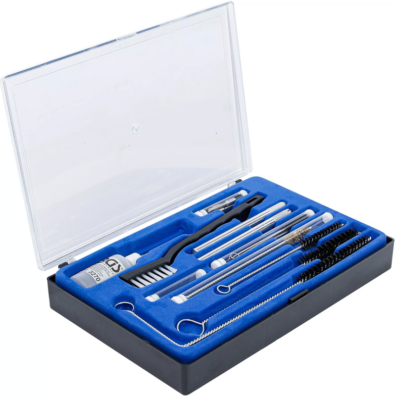 Set curatat pistoale de vopsit pneumatice, 22 piese, BGS