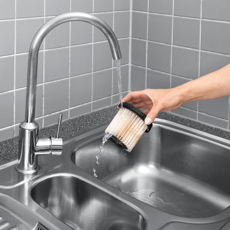 Aspirator vertical 220V, Karcher, tip VC5 (yellow)