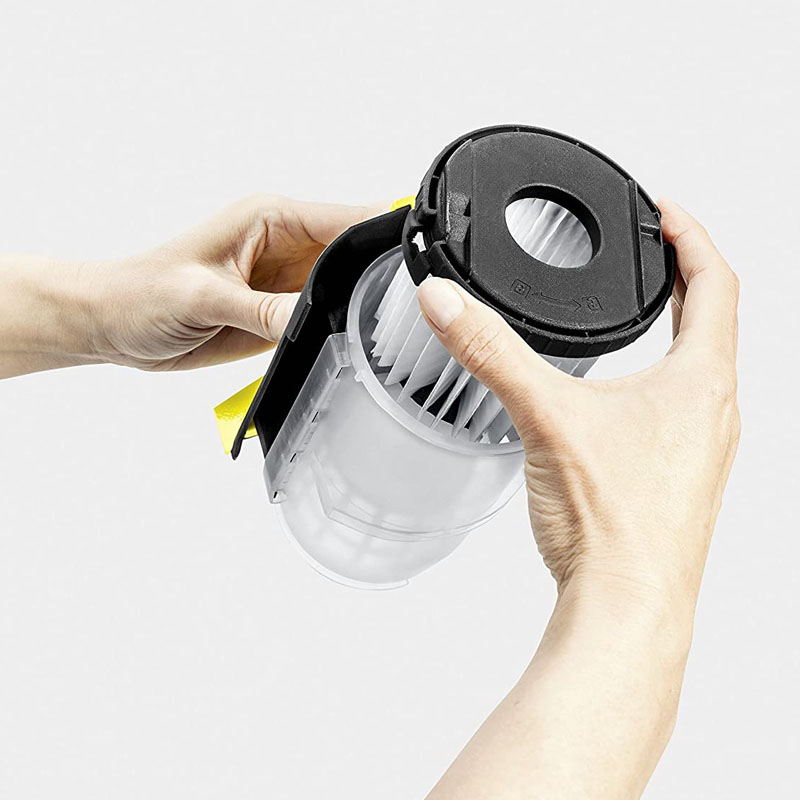 Aspirator vertical 220V, Karcher, tip VC5 (yellow)