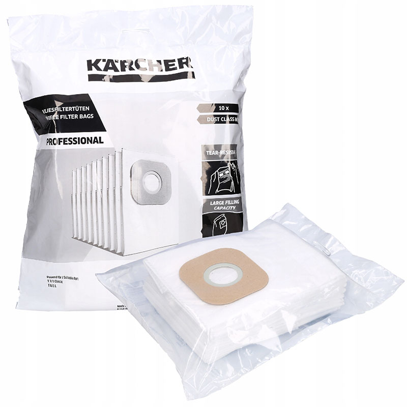 Set 10 saci filtrare din pasla vlies pentru T7, T11, Karcher