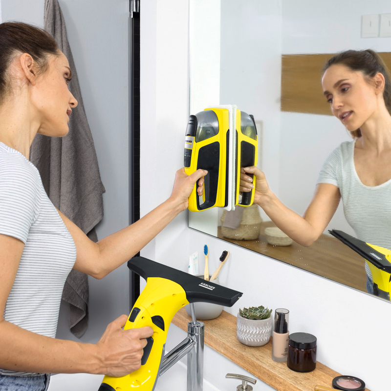 Curatitor de ferestre Karcher WV2 + KV4 (yellow)