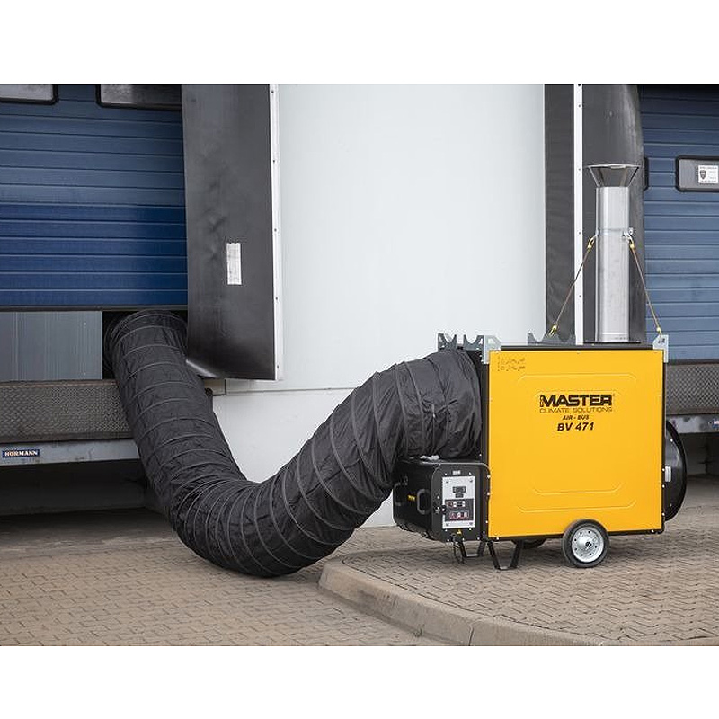 Tubulatura flexibila incalzitor MASTER, nylon, diametru 31 cm, L=7,6m