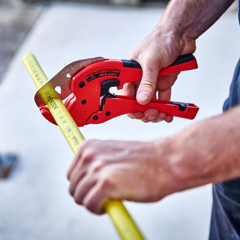 Foarfeca pentru tevi din plastic ROCUT Profesional 42TC, Rothenberger