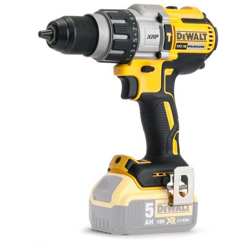 Masina de gaurit/insurubat cu percutie, 18V, Li-Ion, 27-70 Nm, solo, DEWALT DCD796NT-XJ