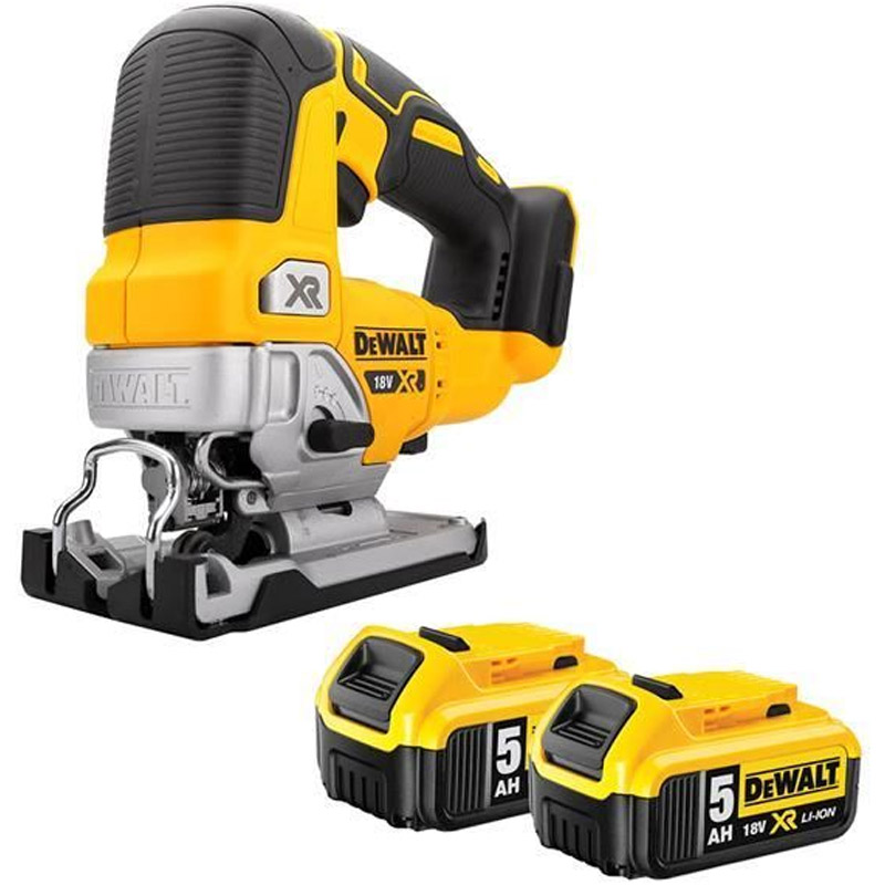 Fierastrau vertical (pendular) cu acumulator 2 x 5 Ah si maner superior, tip DCS334P2-QW