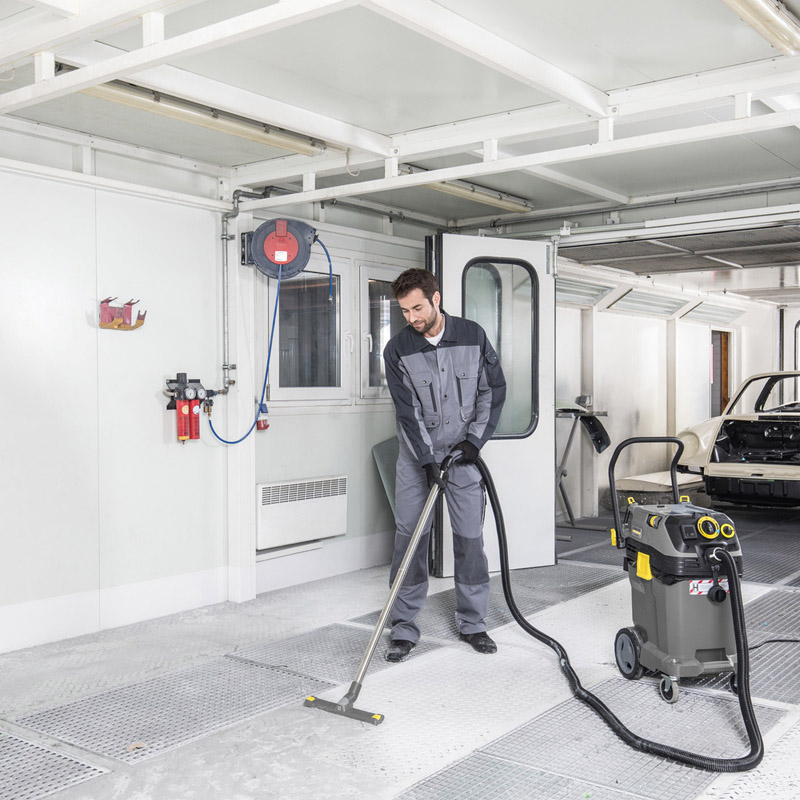 Aspirator tip NT 50/1 Tact Te H, certificat pentru pulberi periculoase clasa H