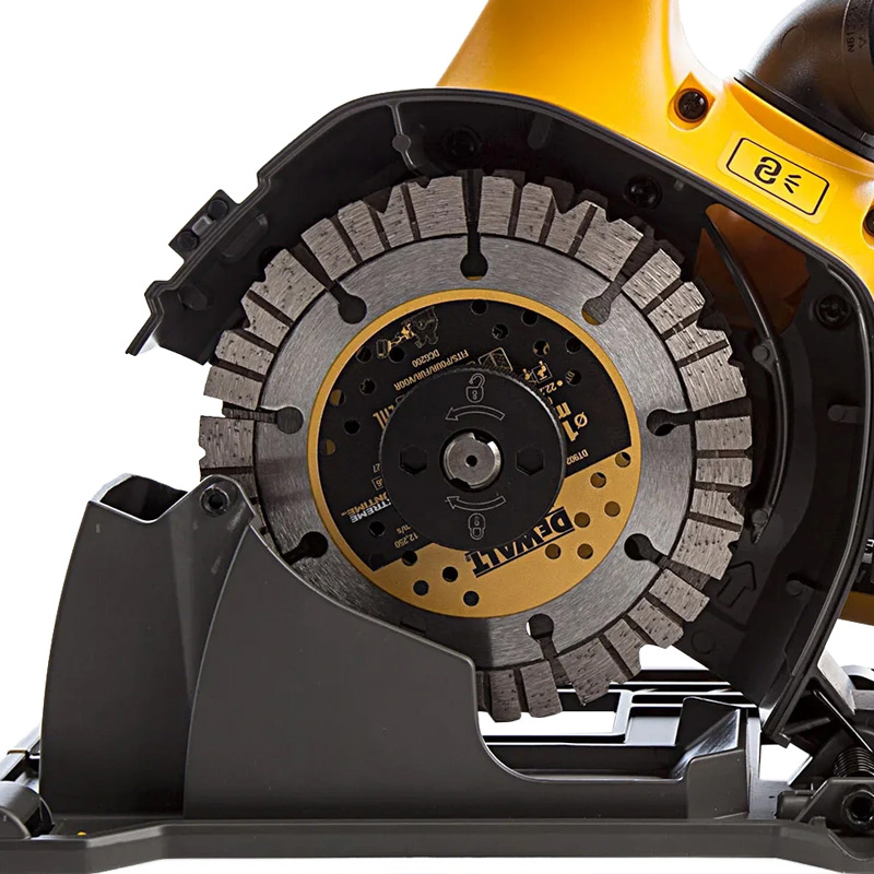 Masina de taiat canale in beton cu disc diamantat, 54V Flexvolt, 2x6Ah, DeWalt DCG200T2-QW