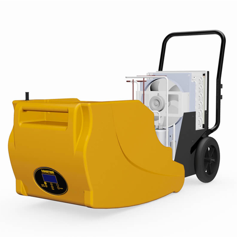 Dezumidificator profesional Heavy-Duty, 45.9l/24h, Master, tip DHP55