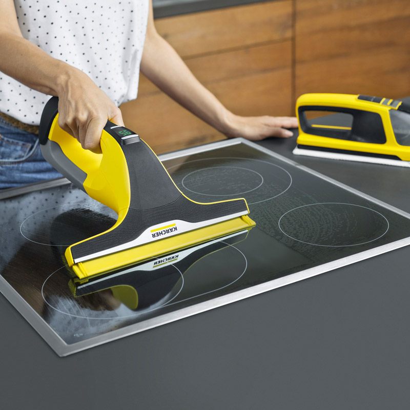 Aspirator (Curatitor + Stergator) pentru geamuri Karcher, tip WV 6 + KV 4