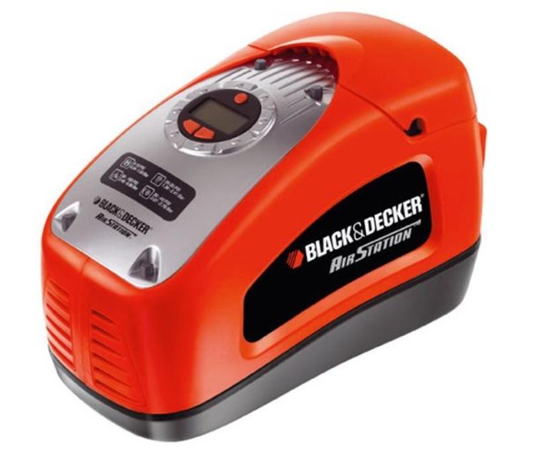 Compresor auto 12 V / 220V, 11 bar, Black&Decker ASI300-QS