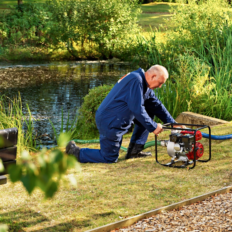 Motopompa pentru apa semimurdara, 2