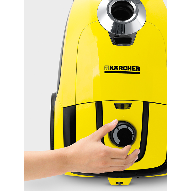 Aspirator uscat cu sac Karcher, tip VC2 (yellow)