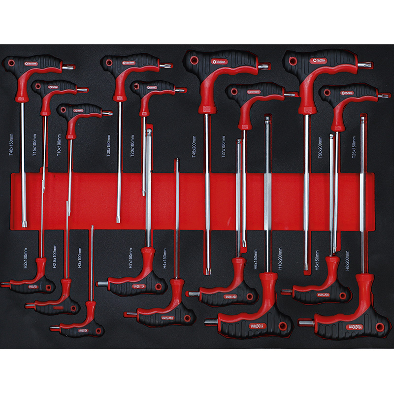 Carucior pentru scule BGS 7 sertare + usa laterala, cu 250 scule