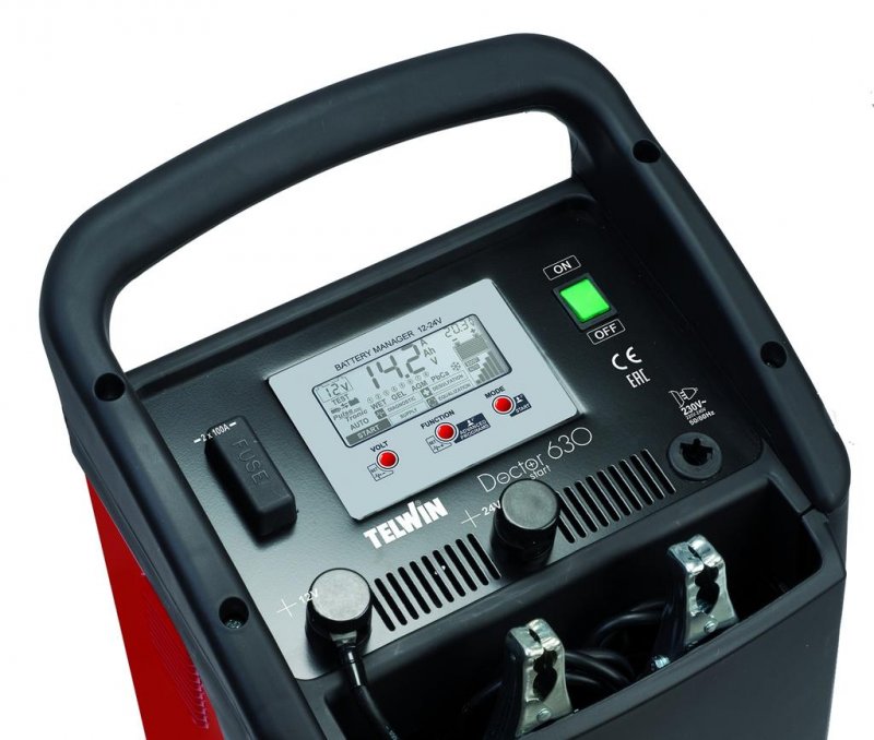 Redresor / Robot pornire auto 230V 12V-24V TELWIN, DOCTOR START 630
