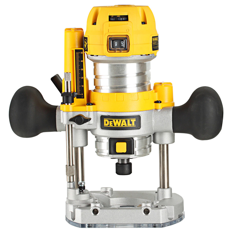 Masina de frezat premium combinata, doi suporti, DeWalt D26204K-QS