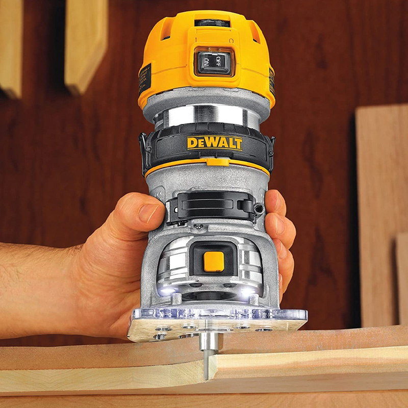 Masina de frezat premium combinata, doi suporti, DeWalt D26204K-QS