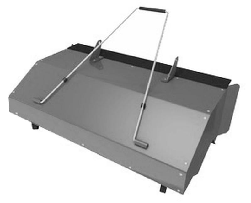 Masina stradala cu perie, cuva, lama zapada, LUMAG tip KM1000