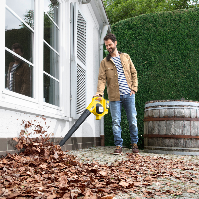 Suflanta pentru frunze compatibila cu acumulatori 36V, 2.5Ah, Karcher, tip  LBL 4 Battery Set