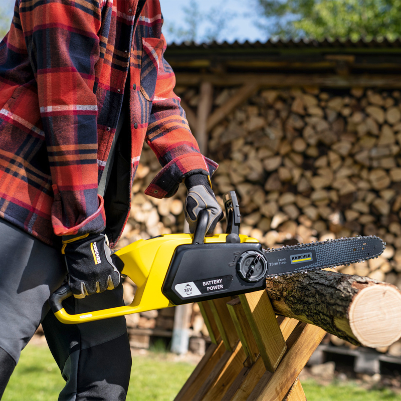 Motofierastrau cu acumulatori tip CNS 36-35 fara incarcator si acumulator