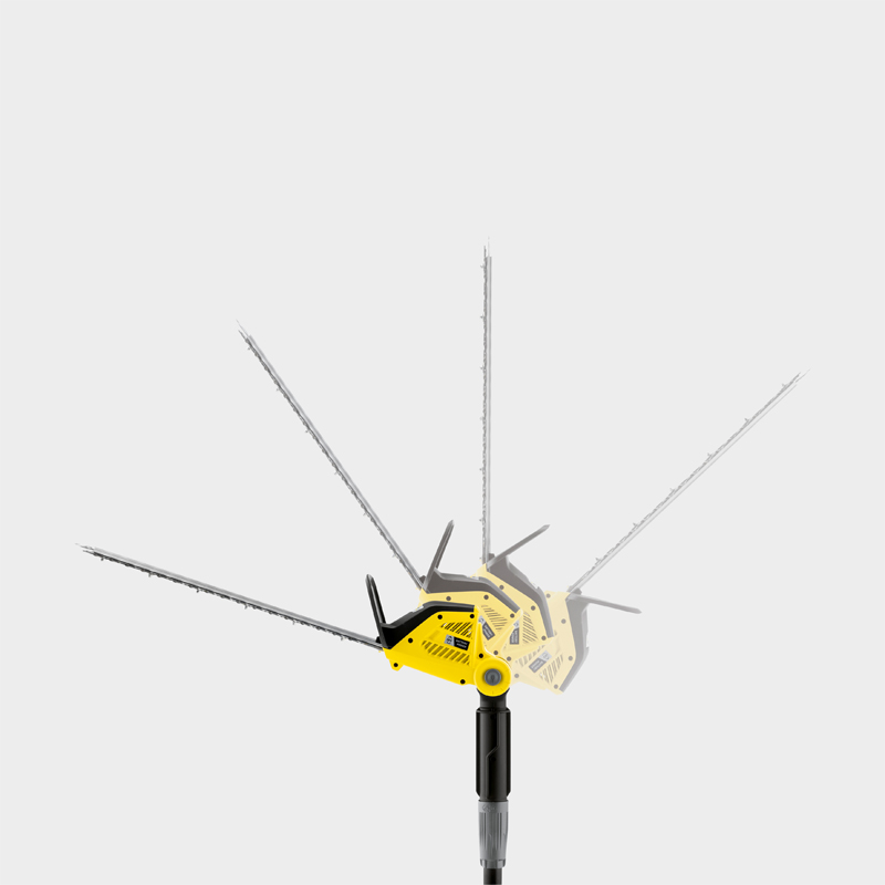 Foarfeca de tuns gard viu cu acumulatori 18V, 5.0Ah, telescopica, Karcher, tip PHG 18-45