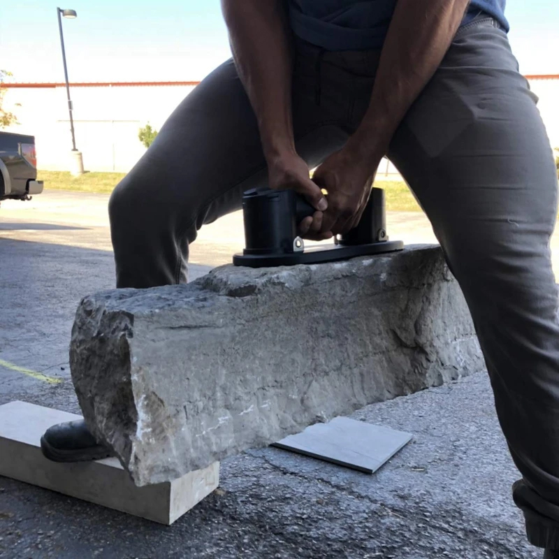 Ventuza electrica cu vacuum GRABO PRO, set 1 acumulator, 1 garnitura, geanta textila