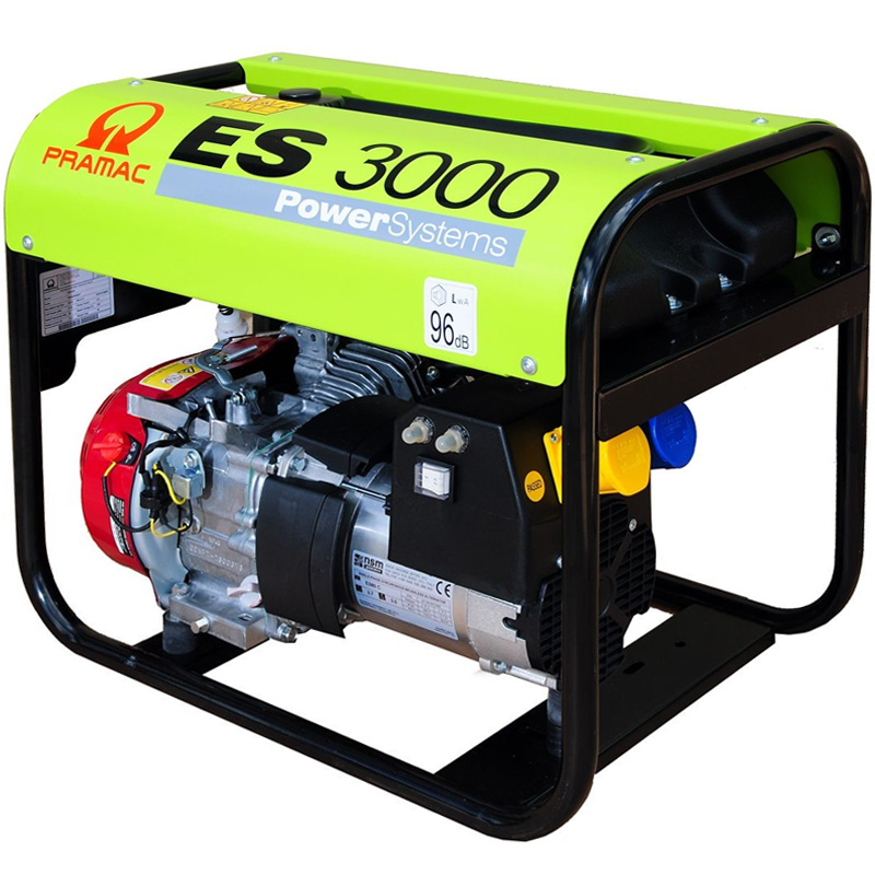 Generator de curent monofazat, 2.9 kW, motor Honda, PRAMAC ES3000