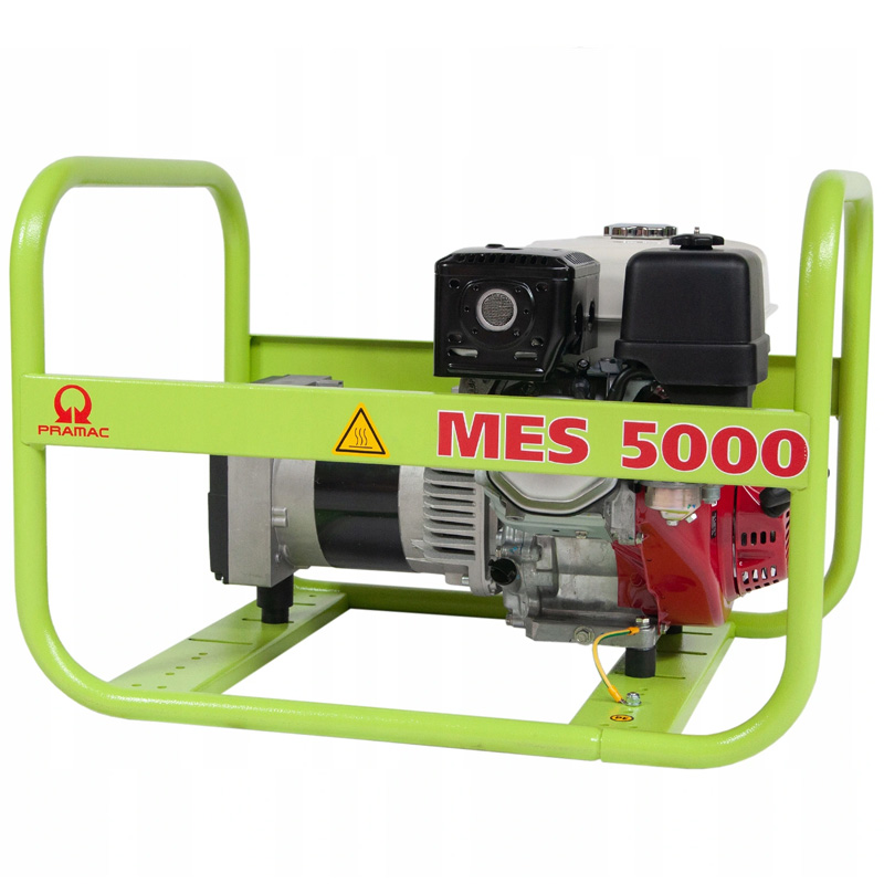 Generator de curent monofazat, 4.6 kW, motor Honda, PRAMAC tip MES5000