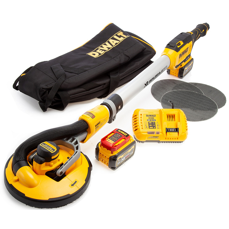 Slefuitor de pereti (girafa) cu acumulatori 18V XR, 2 x 6.0 Ah, tip DCE800T2-QW