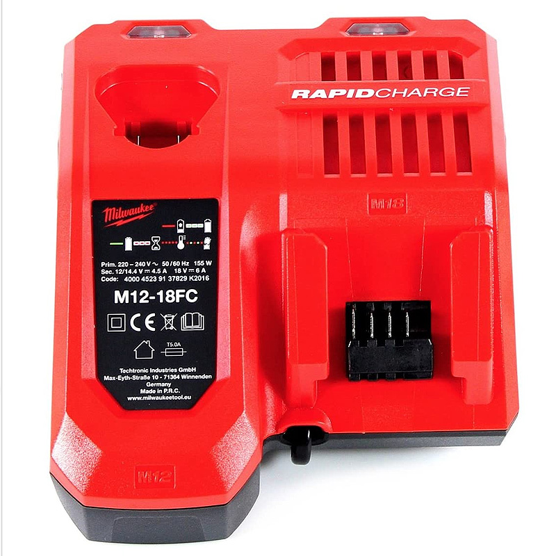Incarcator Milwaukee M12™ - M18™, tip M12-18FC