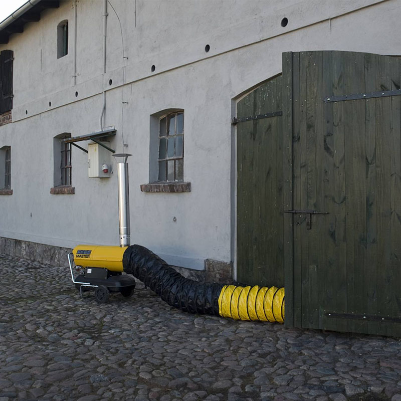 Încălzitor cu motorină MASTER BV 290 - 85kW, ardere indirecta, generator aer cald industrial