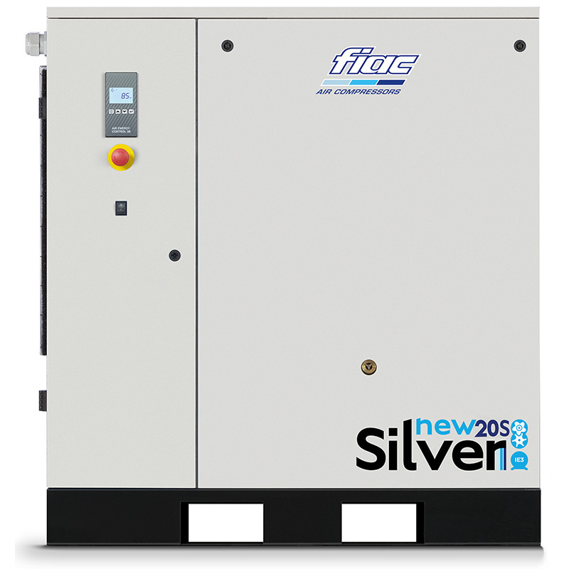 Compresor cu surub FIAC New Silver 20S, 8 bar, 20 CP, 2450 l/min