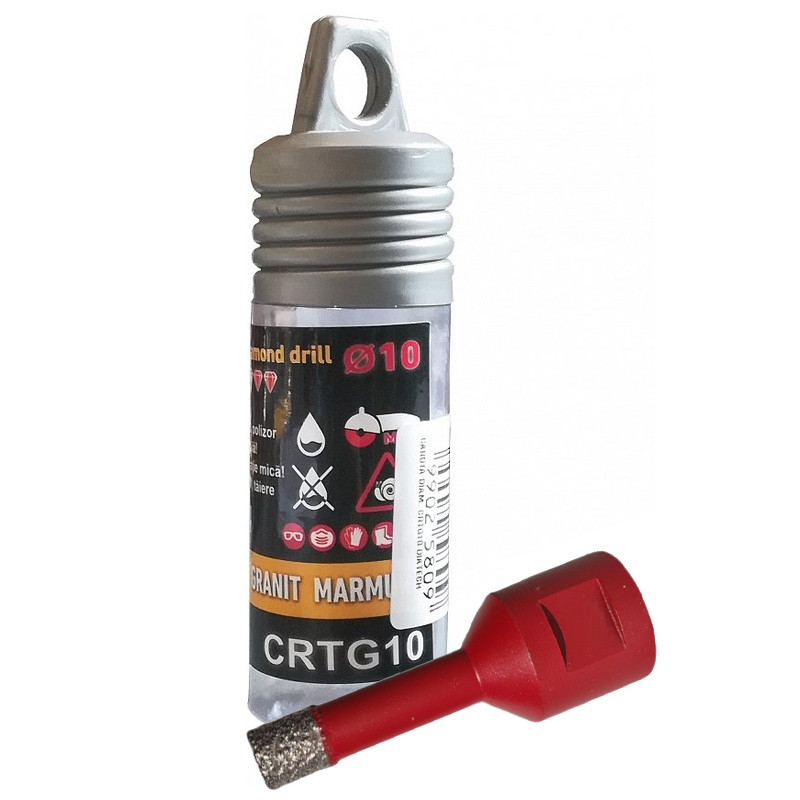 Carota diamantata pentru placi ceramice, 10mm, prindere M14, DIATECH