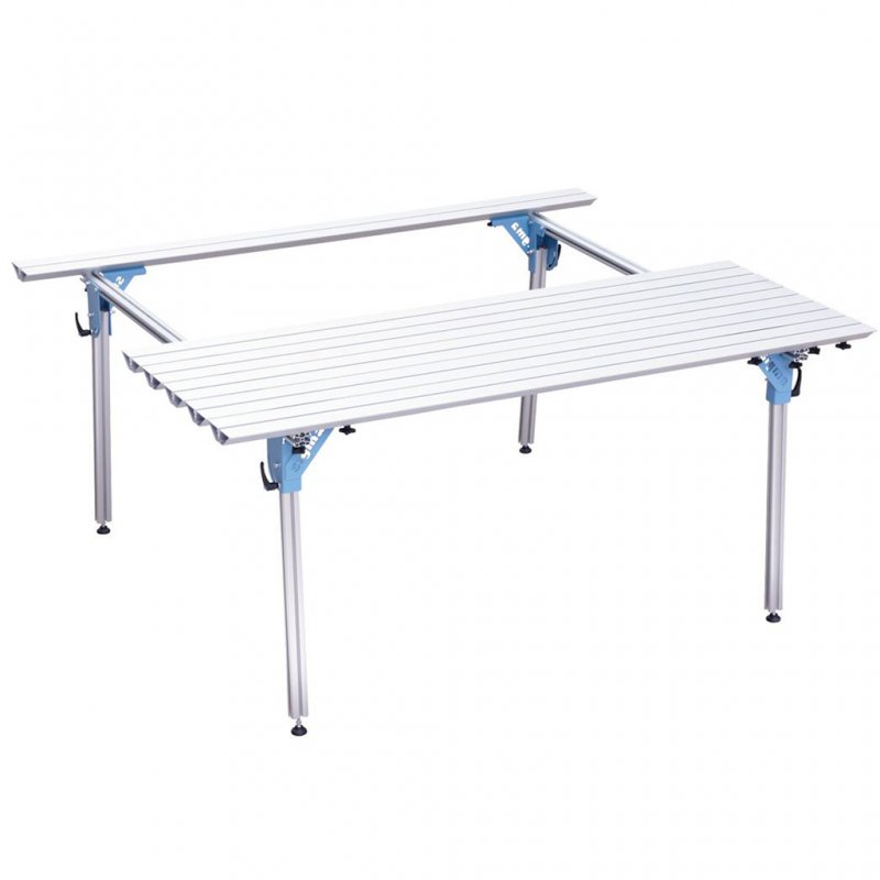 Masa de lucru din aluminiu Sigma, 180x150 cm, tip 63F