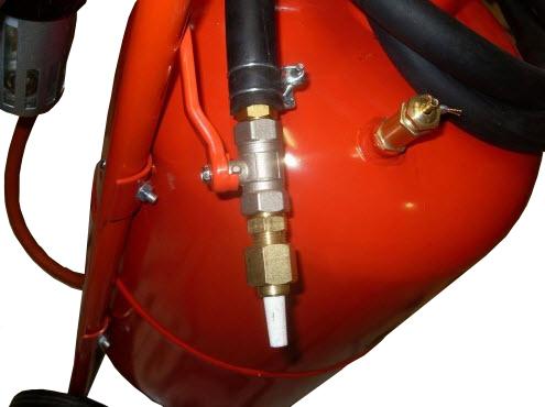 Instalatie pneumatica de sablat portabila, 75l BigRed