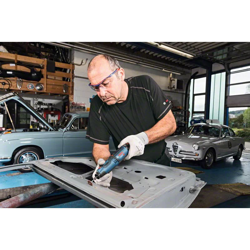 Minifreza cu acumulator Bosch GRO 12V-35 Professional - 2x2.0Ah, L-BOXX