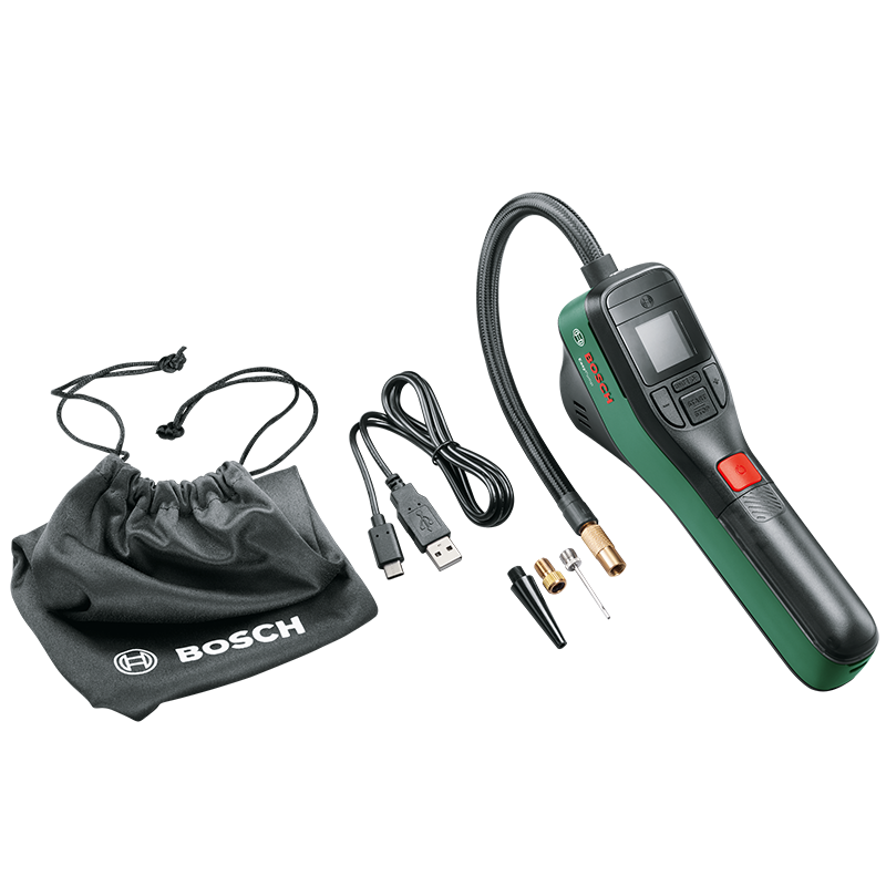 Compresor auto 3.6V, 10 bar, 10 l/min, Bosch EasyPump7